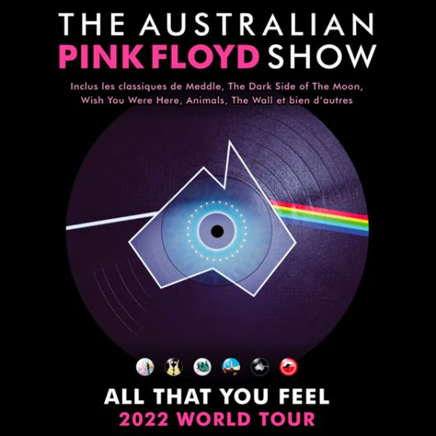 The Australian Pink Floyd Show se produira vendredi soir au Palais Nikaia à Nice